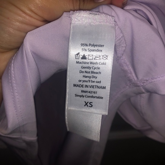 Lilac LuLaRoe Mitzi Top - Picture 2 of 3